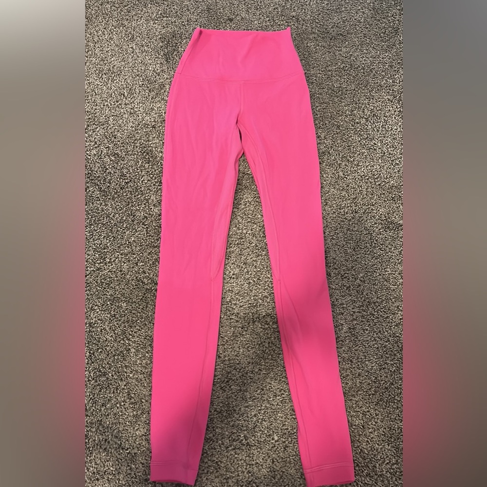 Sonic pink lululemon leggings